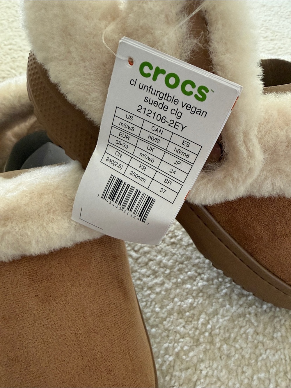 NWT CROCS Unfurgettable Clog - Picture 4 of 5